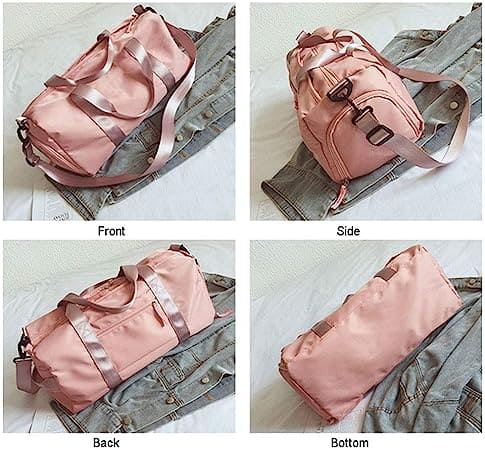 Weekend Travel Bag, Foldable Travel Duffel Bag, Tote Carry Luggage Bag, Men Women Bag, Sport Gym Duffel Bag, Outdoor Travel Bag, Waterproof Travel Bag With Shoe Compartment, Multipurpose Duffel Bag Weekend Travel Bag, Foldable Travel Duffel Bag, Tote Carry Luggage Bag, Men Women Bag, Sport Gym Duffel Bag, Outdoor Travel Bag, Waterproof Travel Bag With Shoe Compartment, Multipurpose Duffel Bag